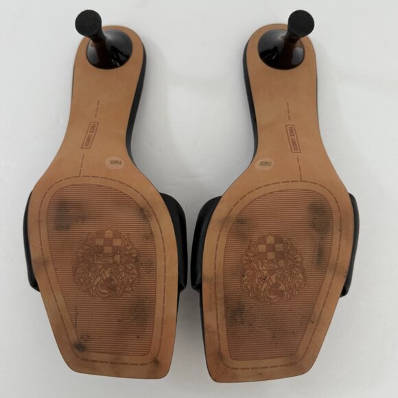 Vince Camuto Black Verano Heeled Sandal - Picture 9 of 11